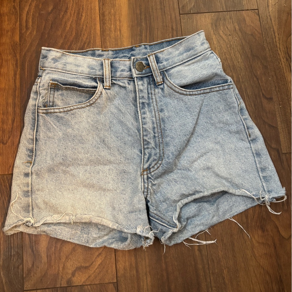 Light Wash Jean Shorts